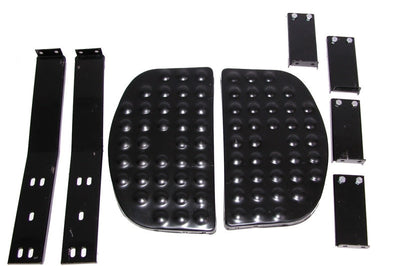 OMIX Omix Side Step Kit Black Universal Application - Nerf Bars & Running Boards