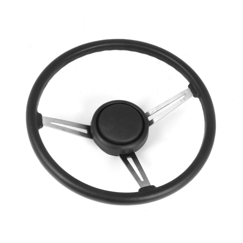 OMIX Omix Steering Wheel Kit Leather 76-95 CJ & Wrangler - Interior Accessories