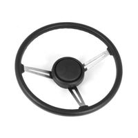 OMIX Omix Steering Wheel Kit Leather 76-95 CJ & Wrangler - Interior Accessories