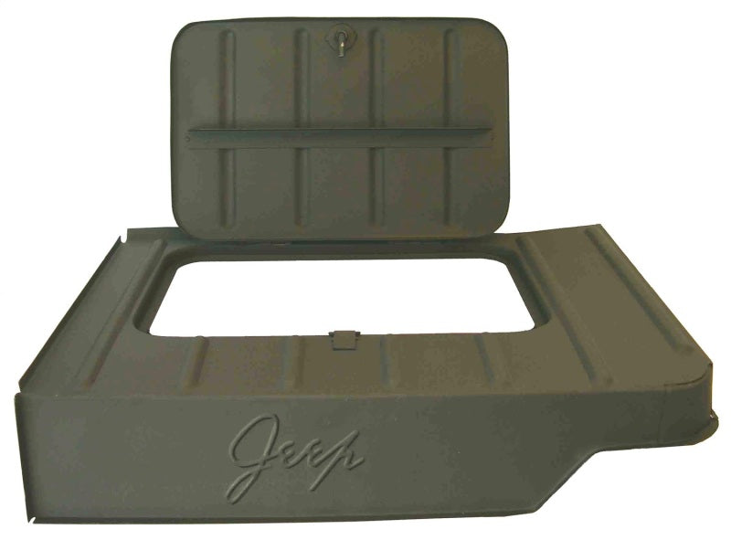 OMIX Omix Tool Compartment with Script 46-75 Willys & Models - Exterior Styling