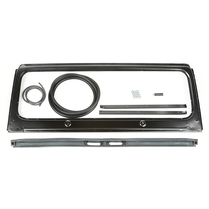 OMIX Omix Windshield Frame Kit- 76-86 Jeep CJ Models - Exterior Styling