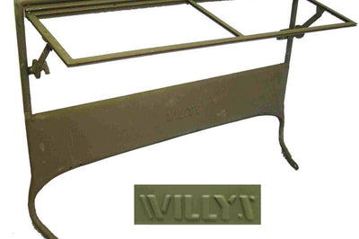 OMIX Omix Windshield Frame Willys Script 46-49 CJ2A - Exterior Styling