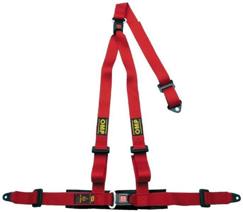 OMP 3 Point Harness - Black - Safety