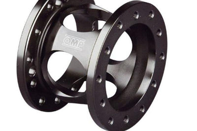 OMP Fixed Steering Wheel Spacer Black - Interior Accessories