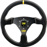 OMP Targa Steering Wheel Black/Black - Interior Accessories