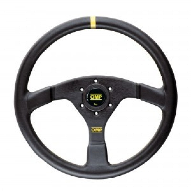 OMP Velocita Flat Steering Wheel 350mm - Small Suede (Black) - Interior Accessories