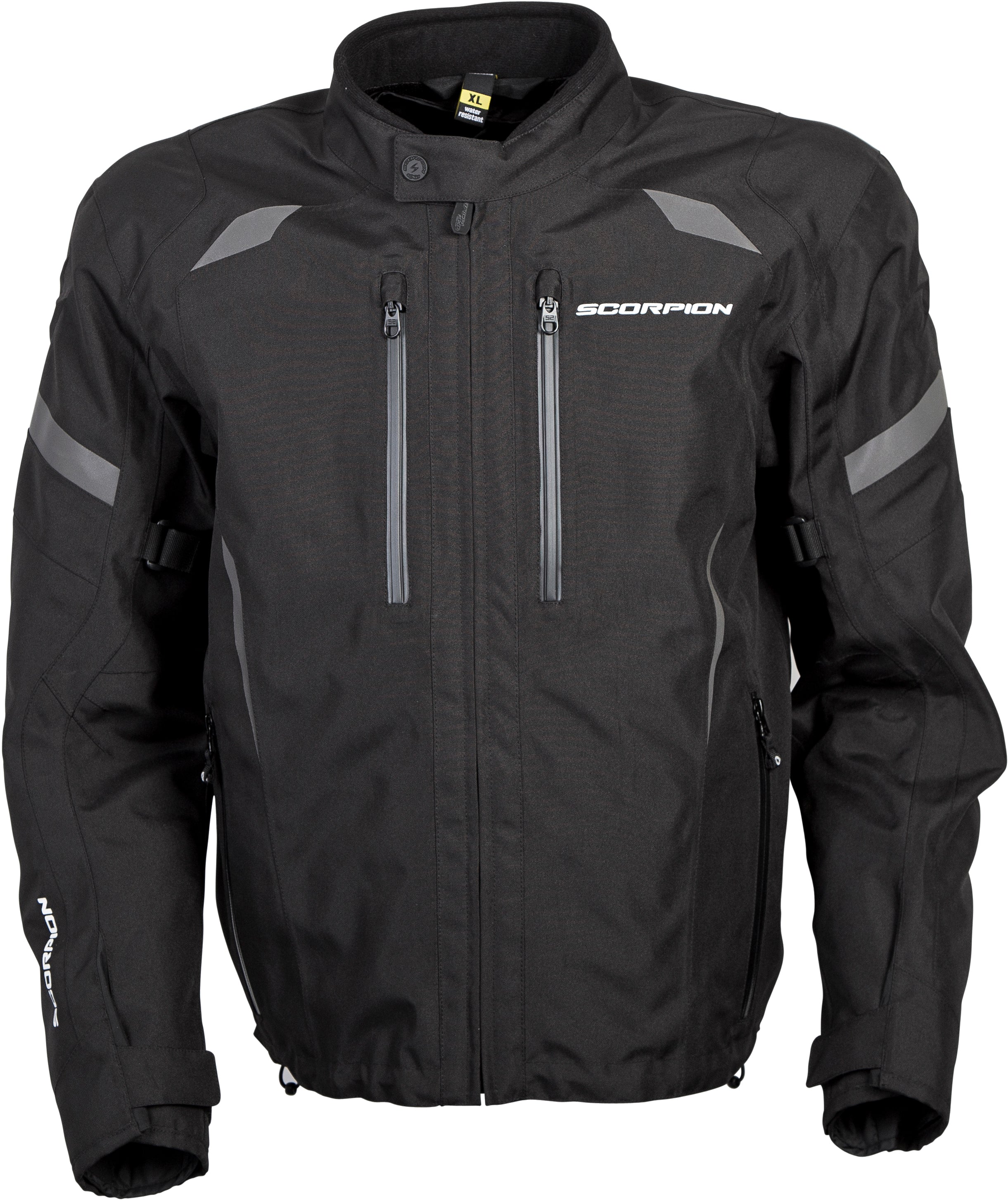 Scorpion Exo Optima Jacket Hi-vis Xl - Black / 2X-Large - Apparel Collection