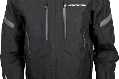 Scorpion Exo Optima Jacket Hi-vis Xl - Black / 2X-Large - Apparel Collection