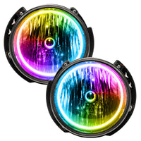 ORACLE Lighting Oracle 07-16 Jeep Wrangler JK SMD HL - ColorSHIFT Dynamic - Lights