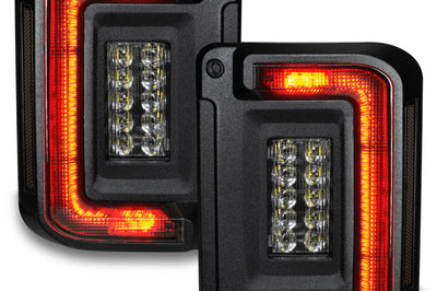 ORACLE Lighting Oracle 07-17 Jeep Wrangler JK Flush Mount LED Tail Lights - Tinted