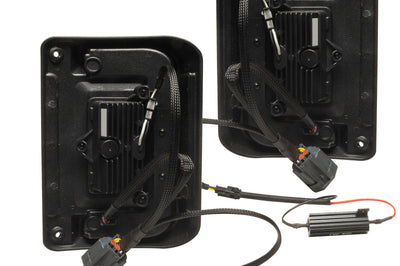 ORACLE Lighting Oracle 07-17 Jeep Wrangler JK Flush Mount LED Tail Lights - Tinted