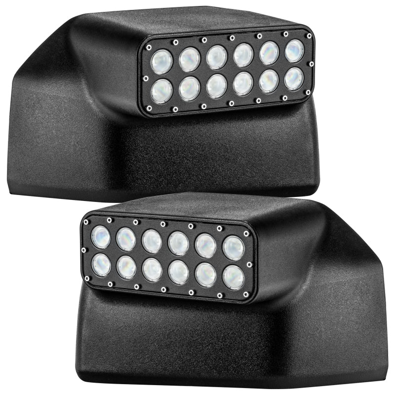 ORACLE Lighting Oracle 15-19 Ford F150 Off-Road Mirrors - 6000K - Lights