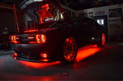 ORACLE Lighting Oracle 15-21 Dodge Challenger Waterproof LED Fog Light Halo Kit - ColorSHIFT - Lights