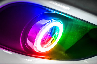 ORACLE Lighting Oracle 15-21 Dodge Challenger Waterproof LED Fog Light Halo Kit - ColorSHIFT - Lights