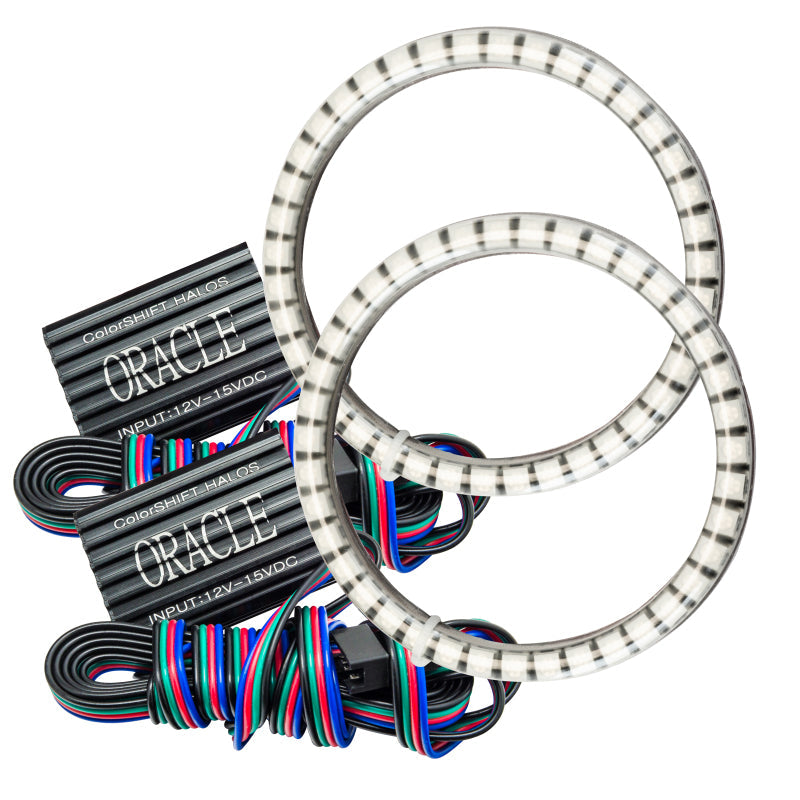 ORACLE Lighting Oracle 15-21 Dodge Challenger Waterproof LED Fog Light Halo Kit - ColorSHIFT - Lights