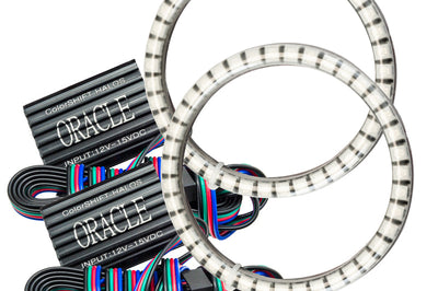 ORACLE Lighting Oracle 15-21 Dodge Challenger Waterproof LED Fog Light Halo Kit - ColorSHIFT - Lights