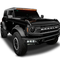 ORACLE Lighting Oracle 2021+ Ford Bronco Integrated Windshield Roof LED Light Bar System - Lights