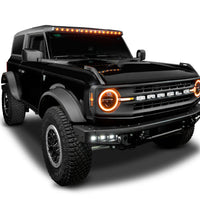 ORACLE Lighting Oracle 2021+ Ford Bronco Integrated Windshield Roof LED Light Bar System - Lights