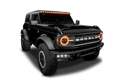 ORACLE Lighting Oracle 2021+ Ford Bronco Integrated Windshield Roof LED Light Bar System - Lights