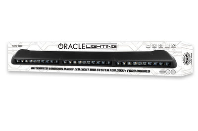 ORACLE Lighting Oracle 2021+ Ford Bronco Integrated Windshield Roof LED Light Bar System - Lights