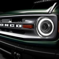 ORACLE Lighting Oracle 2021+ Ford Bronco Oculus Bi-LED Projector Headlights - Amber/White Switchback - Lights