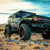 ORACLE Lighting Oracle 2021+ Ford Bronco Oculus Bi-LED Projector Headlights - Amber/White Switchback - Lights