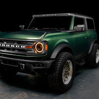 ORACLE Lighting Oracle 2021+ Ford Bronco Oculus Bi-LED Projector Headlights - Amber/White Switchback - Lights
