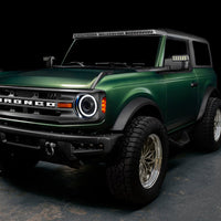 ORACLE Lighting Oracle 2021+ Ford Bronco Oculus Bi-LED Projector Headlights - Amber/White Switchback - Lights