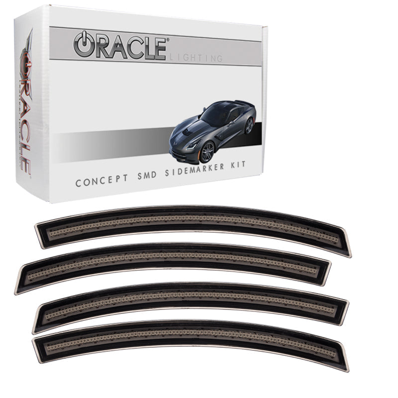 ORACLE Lighting Oracle Chevrolet Corvette C7 Concept Sidemarker Set - Tinted - No Paint - Lights