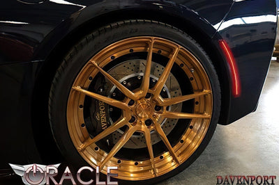 ORACLE Lighting Oracle Chevrolet Corvette C7 Concept Sidemarker Set - Tinted - No Paint - Lights