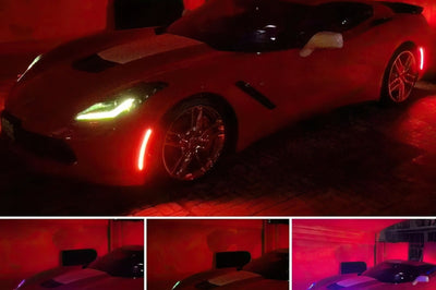 ORACLE Lighting Oracle Chevrolet Corvette C7 Concept Sidemarker Set - Tinted - No Paint - Lights