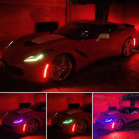ORACLE Lighting Oracle Chevrolet Corvette C7 Concept Sidemarker Set - Tinted - No Paint - Lights