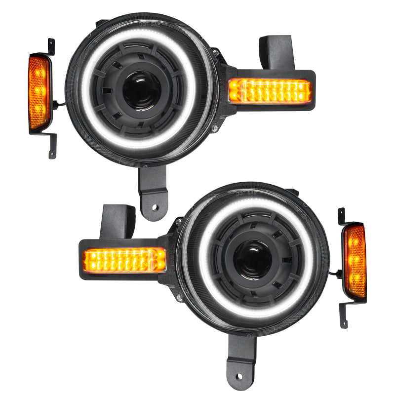 ORACLE Lighting Oracle Ford Bronco 21+ Oculus Bi-LED Projector Headlights - Lights