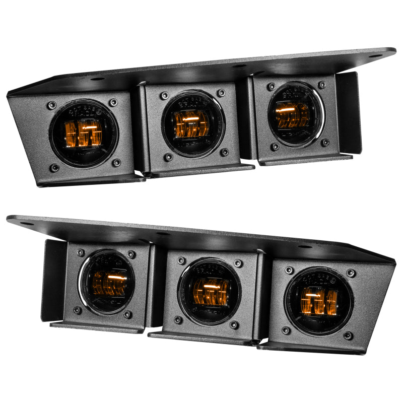 ORACLE Lighting Oracle High 21-22 Ford Bronco Triple LED Fog Light kit for Steel Bumper - Lights