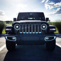 ORACLE Lighting Oracle Jeep JL/Gladiator JT Oculus Switchback Bi-LED Projector Headlights - Amber/White - Lights