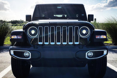ORACLE Lighting Oracle Jeep JL/Gladiator JT Oculus Switchback Bi-LED Projector Headlights - Amber/White - Lights