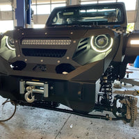 ORACLE Lighting Oracle Jeep JL/Gladiator JT Oculus Switchback Bi-LED Projector Headlights - Amber/White - Lights