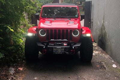 ORACLE Lighting Oracle Jeep JL/Gladiator JT Oculus Switchback Bi-LED Projector Headlights - Amber/White - Lights