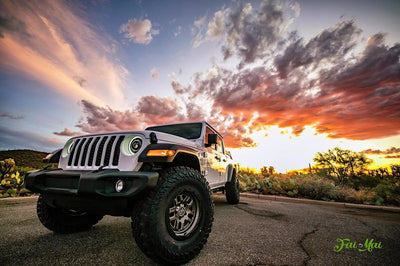 ORACLE Lighting Oracle Jeep JL/Gladiator JT Oculus Switchback Bi-LED Projector Headlights - Amber/White - Lights