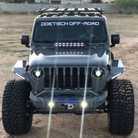 ORACLE Lighting Oracle Jeep JL/Gladiator JT Oculus Switchback Bi-LED Projector Headlights - Amber/White - Lights