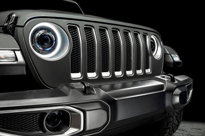 ORACLE Lighting Oracle Jeep JL/Gladiator JT Oculus Switchback Bi-LED Projector Headlights - Amber/White - Lights