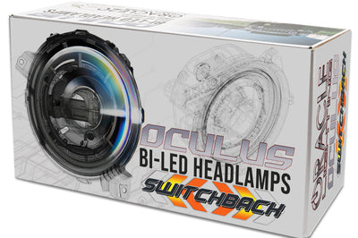 ORACLE Lighting Oracle Jeep JL/Gladiator JT Oculus Switchback Bi-LED Projector Headlights - Amber/White - Lights