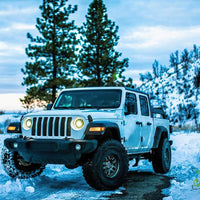 ORACLE Lighting Oracle Jeep JL/Gladiator JT Oculus Switchback Bi-LED Projector Headlights - Amber/White - Lights
