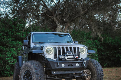 ORACLE Lighting Oracle Jeep JL/Gladiator JT Oculus Switchback Bi-LED Projector Headlights - Amber/White - Lights