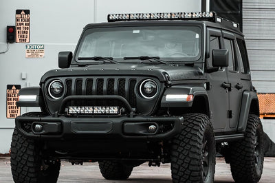 ORACLE Lighting Oracle Jeep JL/Gladiator JT Oculus Switchback Bi-LED Projector Headlights - Amber/White - Lights
