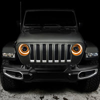 ORACLE Lighting Oracle Jeep JL/Gladiator JT Oculus Switchback Bi-LED Projector Headlights - Amber/White - Lights
