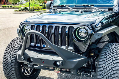 ORACLE Lighting Oracle Jeep JL/Gladiator JT Oculus Switchback Bi-LED Projector Headlights - Amber/White - Lights