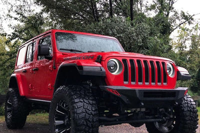 ORACLE Lighting Oracle Jeep JL/Gladiator JT Oculus Switchback Bi-LED Projector Headlights - Amber/White - Lights