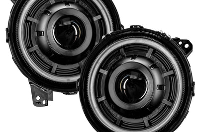 ORACLE Lighting Oracle Jeep JL/Gladiator JT Oculus Switchback Bi-LED Projector Headlights - Amber/White - Lights