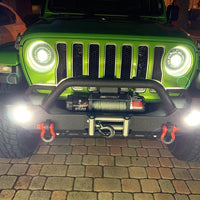 ORACLE Lighting Oracle Jeep JL/Gladiator JT Oculus Switchback Bi-LED Projector Headlights - Amber/White - Lights